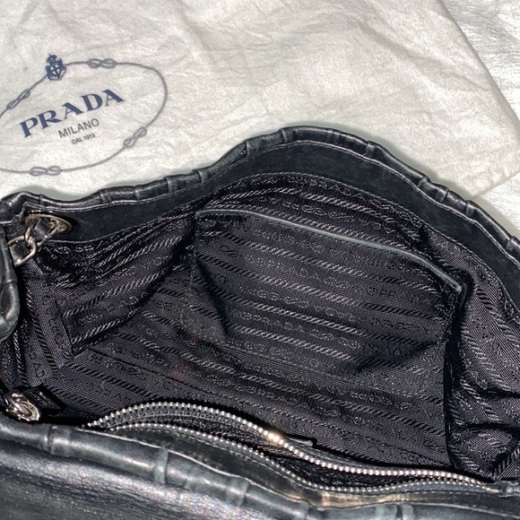 Prada Nappa Gaufre Chain - Picture 12 of 16